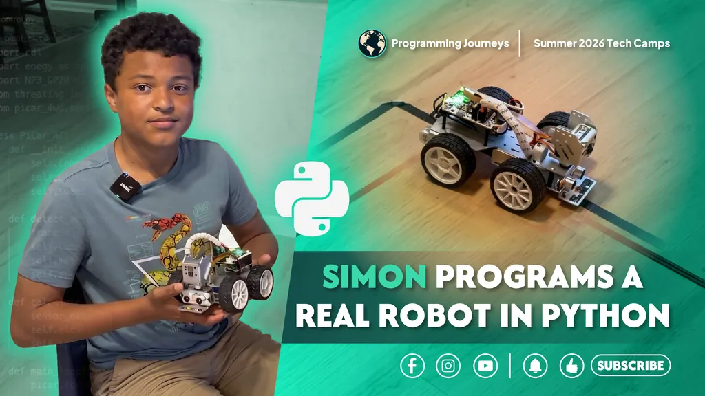 Simon Programs a Real Robot in Python