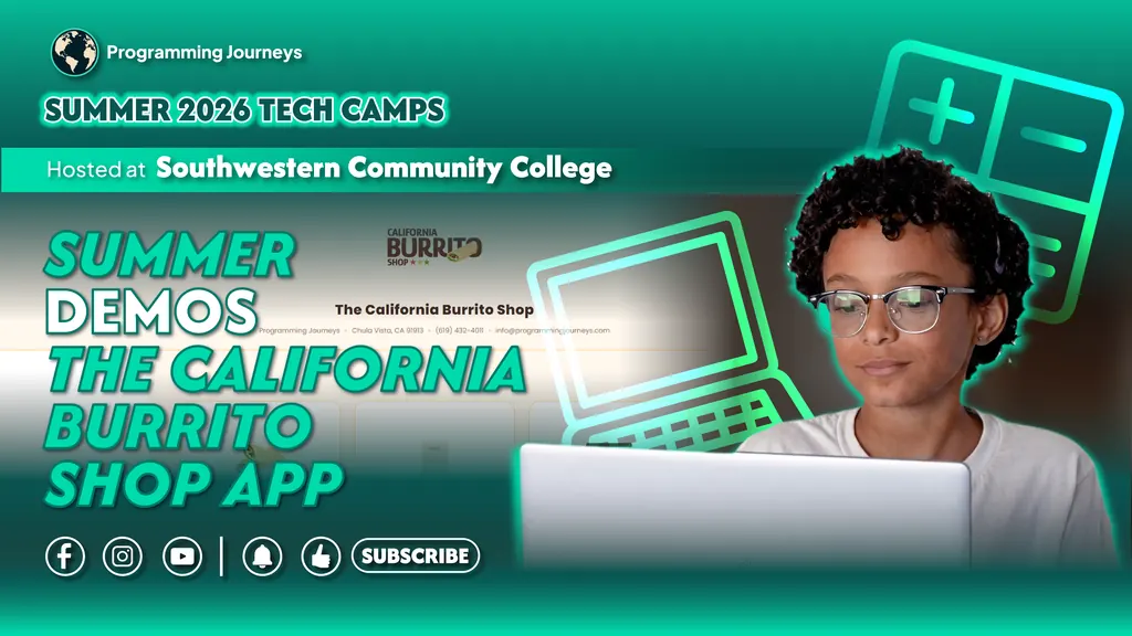 Summer Demos the California Burrito Shop App