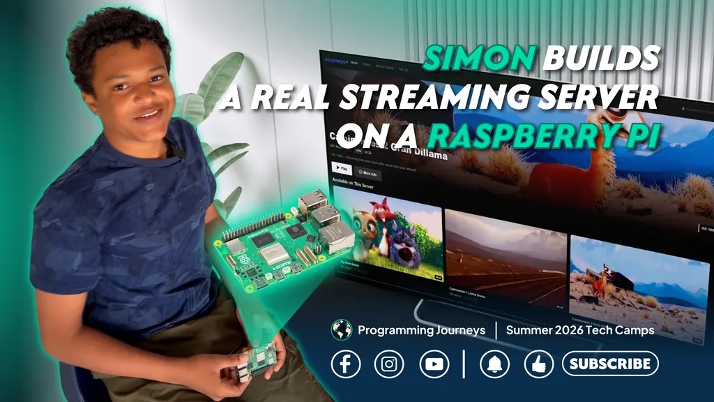 Simon Builds a Real Streaming Server on a Raspberry Pi
