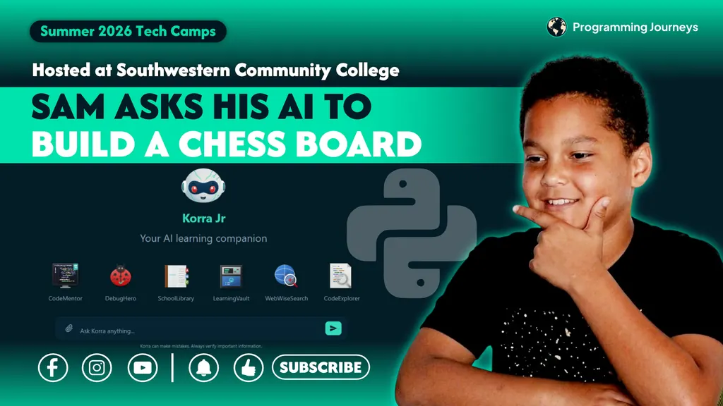 Sam Asks His AI to Build a Chess Board
