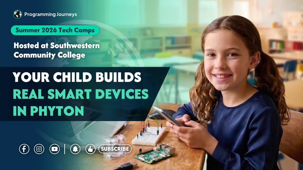 Your Child Builds Real Smart Devices in Python