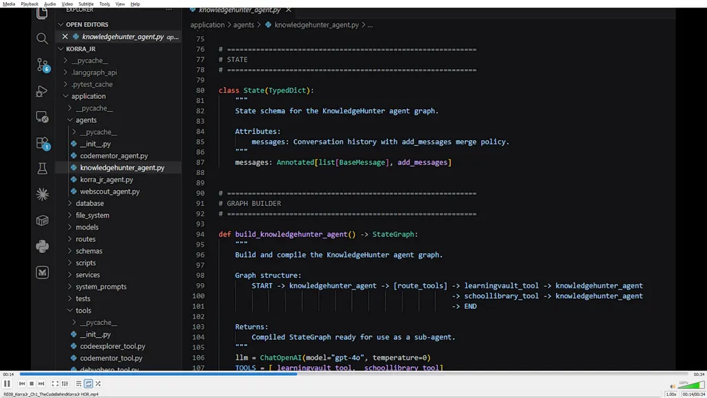 The Python Code Behind the AI Agent