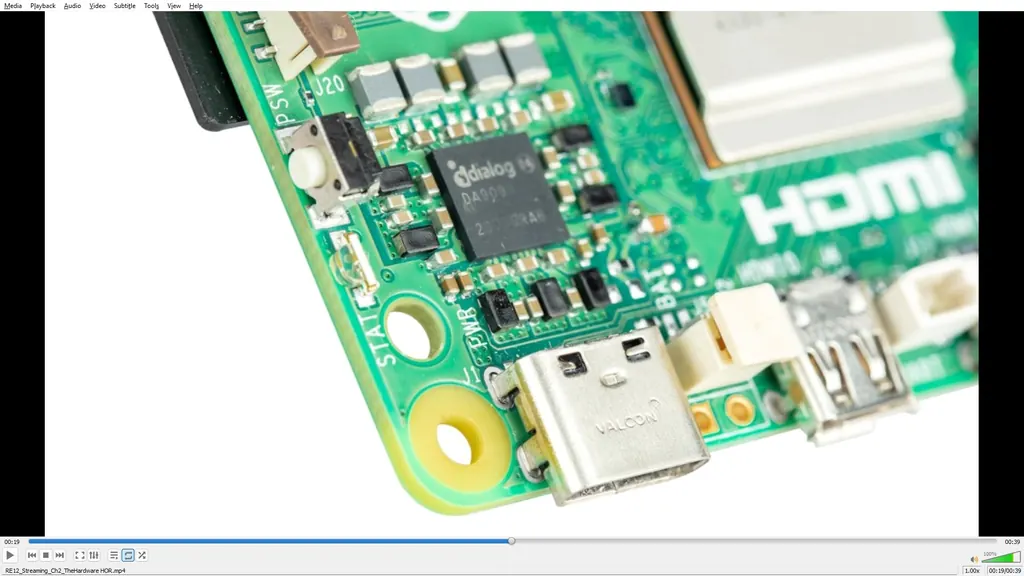 The Raspberry Pi That Runs the Streaming Server