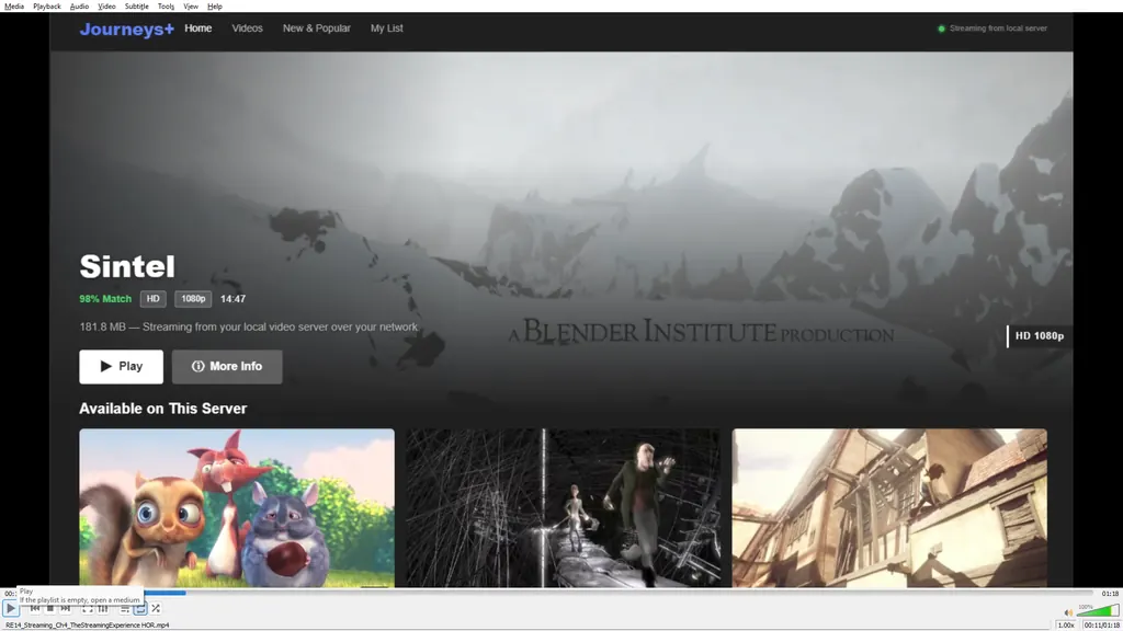The Finished Streaming Experience